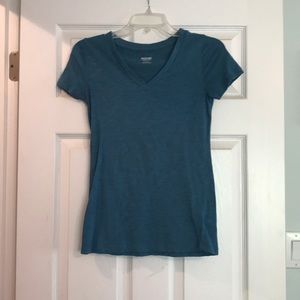 Mossimo Teal T-Shirt Short Sleeve XS